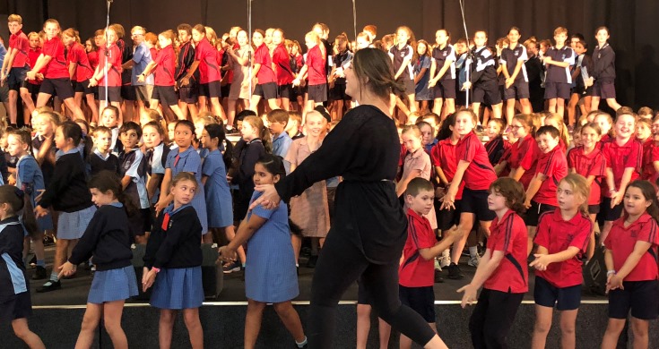 performing arts teacher students teaching learning