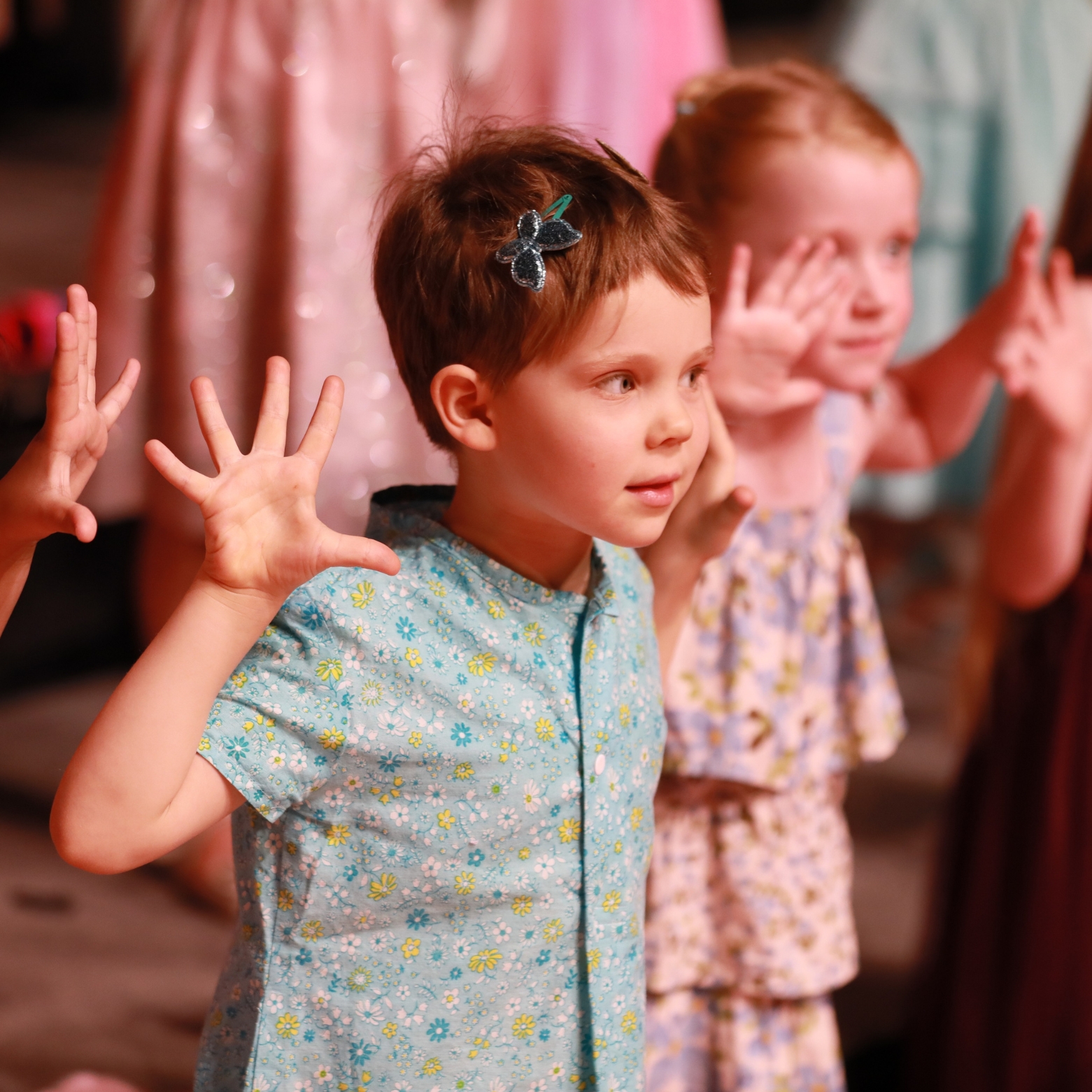 Children dancing