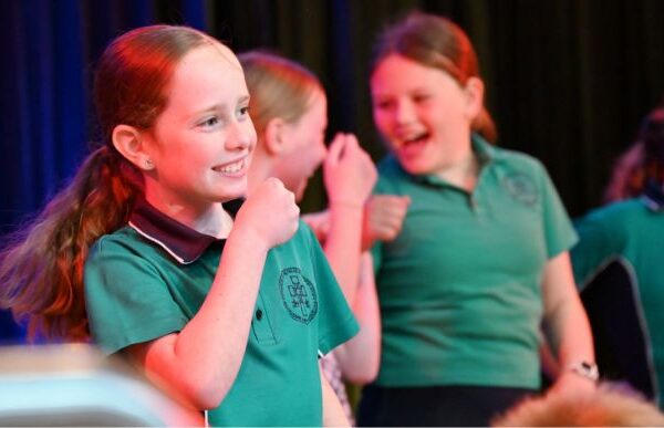 ASPA Ed student performs on stage