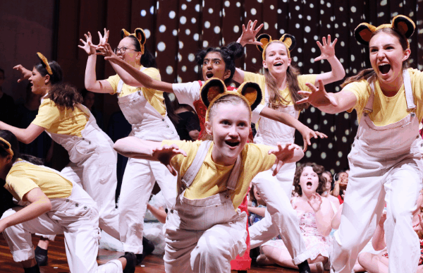 Children Performing in costume