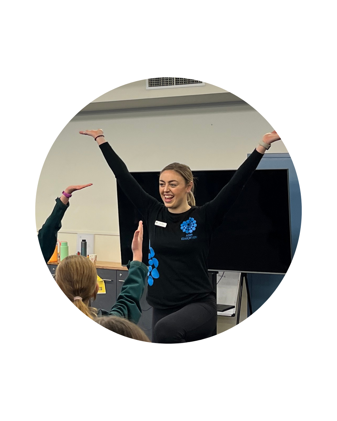 performing arts instructor in uniform